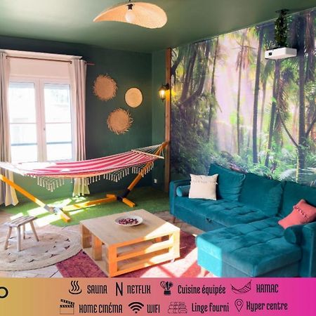 Jungle Urbain- Sauna - Cine - Hamac - Hyper Centre Amiens Extérieur photo
