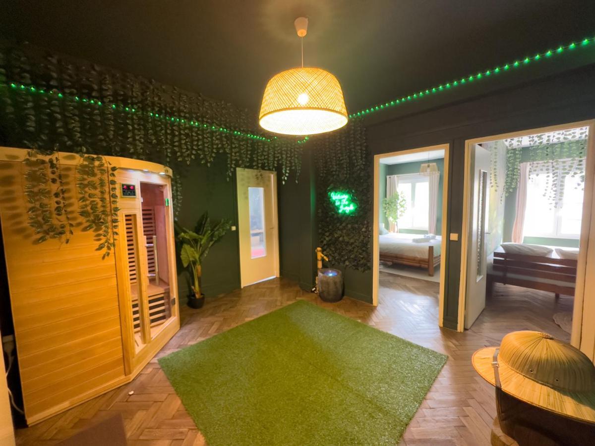 Jungle Urbain- Sauna - Cine - Hamac - Hyper Centre Amiens Extérieur photo
