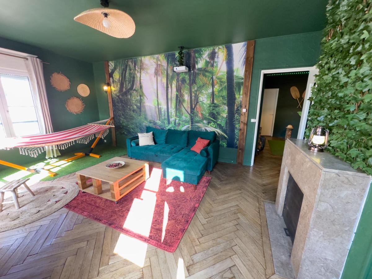 Jungle Urbain- Sauna - Cine - Hamac - Hyper Centre Amiens Extérieur photo