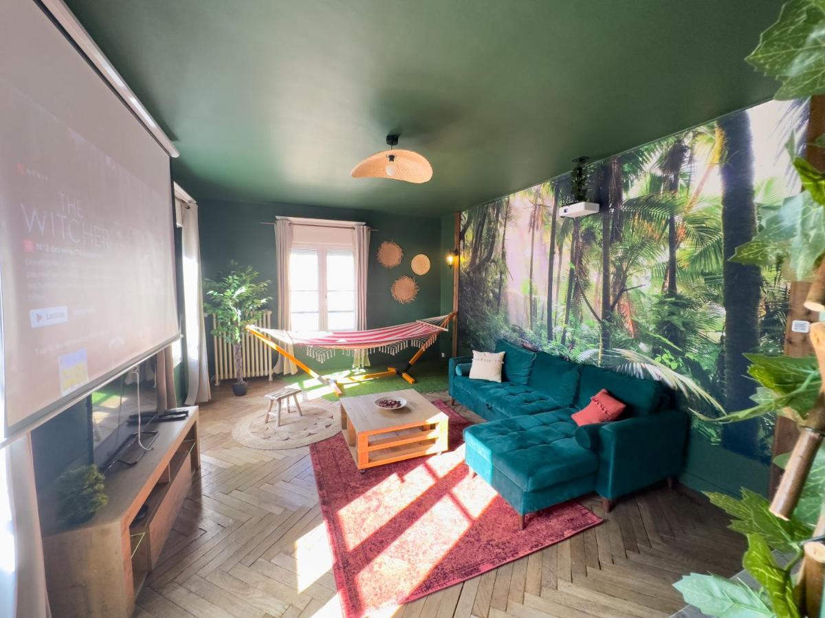 Jungle Urbain- Sauna - Cine - Hamac - Hyper Centre Amiens Extérieur photo